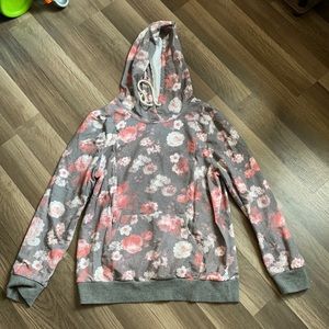 Nursing Floral Hoodie